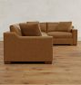 Sublimity Leather 5-Piece Modular Sectional Sofa