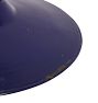 Blue Enameled Industrial Pendant with Swivel Canopy
