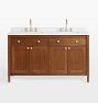Ladd 60" Walnut Double Vanity