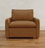 Roswell Leather Chair-and-a-Half (33")