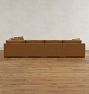 Sublimity Leather 5-Piece Modular Sectional Sofa