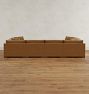 Sublimity Leather 6-Piece Modular U-Shape Sectional Sofa