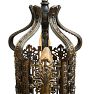 Vintage Classical Revival Chandelier with Ornate Scrollwork