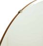 Vintage Traditional Frameless Beveled-Round Wall Mirror