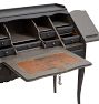 Vintage Traditional Swedish Rococo Slant Writing Desk