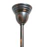 Vintage Victorian Jappaned 2 Light Chandelier