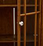 Vintage Victorian Stick and Ball Curio Cabinet