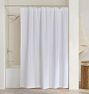 Waffle Stripe Shower Curtain