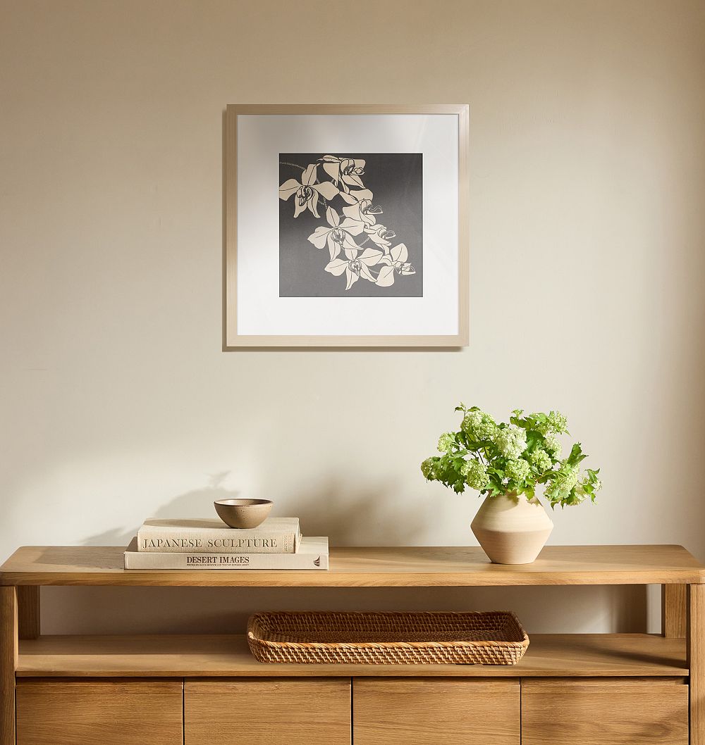 Orchids Framed Reproduction Wall Art Print by Rejuvenation