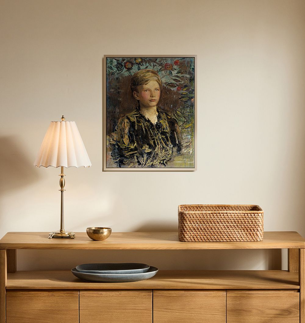 Townsend Bradley Martin by Abbot Handerson Thayer Framed Reproduction Wall Art Print by Rejuvenation