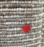 Open Box: Kaia Corded Pouf (22" x 22" x 16") - Neutral