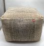 Open Box: Kaia Corded Pouf (22" x 22" x 16") - Neutral