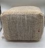 Open Box: Kaia Corded Pouf (22" x 22" x 16") - Neutral