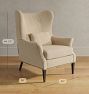 Clinton Modern Wingback Recliner Chair