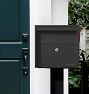 Adoorn Post-Mounted Locking Mailbox