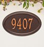 Hensley Personalized Address Plaque