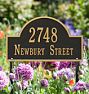 Howard Personalized Address Plaque