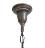 Vintage Classical Revival Chandelier 2 Light Aladdin Pan
