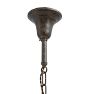 Vintage Classical Revival Chandelier Barebulb 5 Light