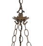 Vintage Classical Revival Pendant Metal Bowl