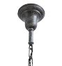 Vintage Romance Revival Chandelier 4 Arm Bare Bulb