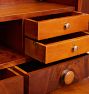 Vintage Traditional Butler's Cabinet in Mahogany