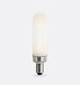 Bulbrite 3.5" T6 4.5W LED 2700K Lightbulb E12, Milky