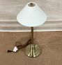 Open Box: Mapleton Table Lamp - Antique Brass, White Shade