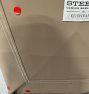 Open Box: Steele Canvas x Rejuvenation Steeletex Laundry Cart, 2.5 Bushel - Tan Vinyl, Natural