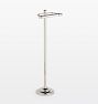 Open Box: Howell Standing Toilet Paper Holder - Polished Nickel