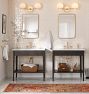 Blair Cross Handle Widespread Bathroom Faucet