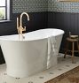 Tiburon Floor Mounted Tub Filler With Handshower