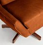 Parkrose Leather Swivel Chair