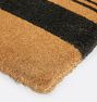 Horizontal Stripe Coir Doormat