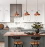 Carson Cord Pendant, 12" Width