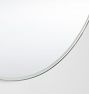 Frameless Round Mirror
