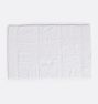 Organic Cotton Bath Mat, Snow - 21" x 34"