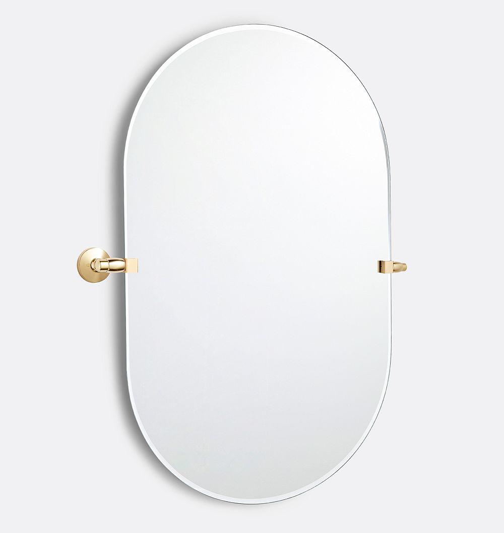 Eastmoreland Frameless Pill Pivot Mirror by Rejuvenation