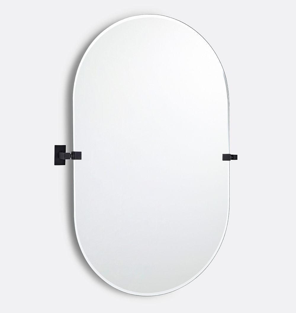 Yaquina Frameless Pill Pivot Mirror by Rejuvenation