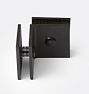 90 Degree Shower Glass-to-Glass Clamp, Oil-Rubbed Bronze