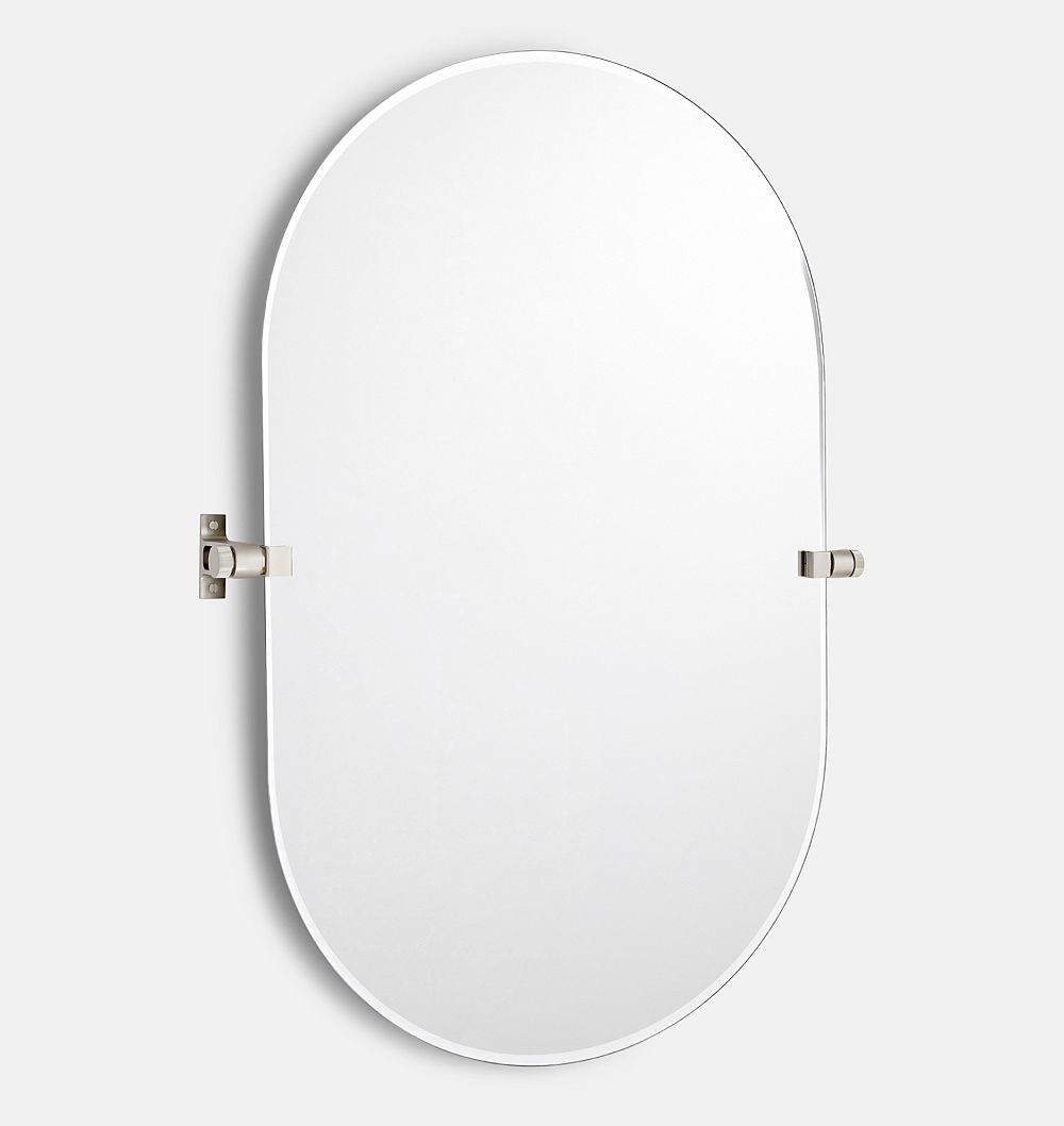 West Slope Frameless Pill Pivot Mirror by Rejuvenation