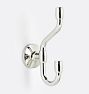 Eastmoreland Double Hook, Polished Nickel