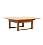 Vintage Primitive Spanish Oak Coffee Table