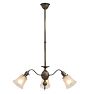 Vintage Classical Revival Chandelier with Rope Detail