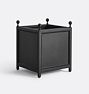 Open Box: Covington Square Planter (16") - Black