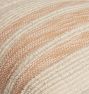 Textured Woven Stripe Pillow Cover