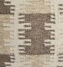 Patterned Wool Pouf