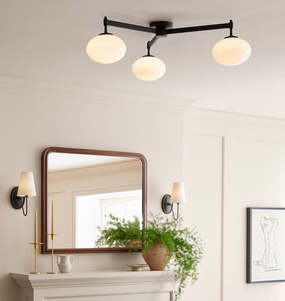 Amelia Semi-Flush Mount by Rejuvenation