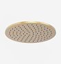 Shower Head Rain 10in CP PVD