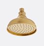 Shower Head Rain 6in CP PVD
